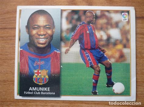 Cromo liga este 98 99 amunike (fc barcelona) - - Vendido en Venta ...