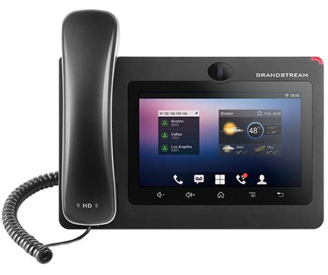 VoIP Centrix|Grandstream GXV3370 videoteléfono IP,auriculares, 2 puertos Ethernet Gigabit y PoE ...