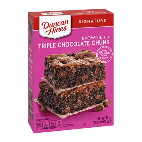 Triple Chocolate Chunk Brownie Mix | Duncan Hines