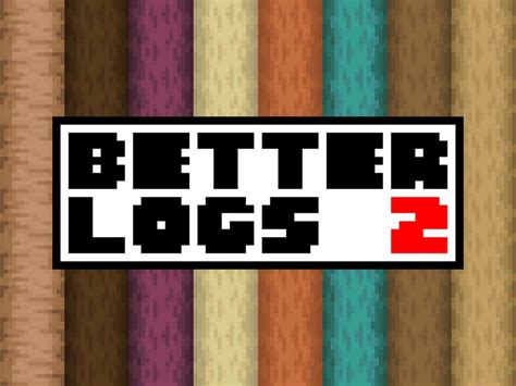 Better Stripped Logs 2 Minecraft Texture Pack