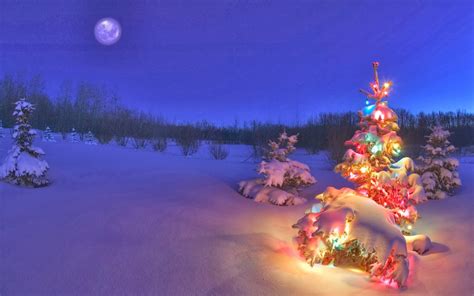 Desktop Backgrounds 4U: Christmas Scenes