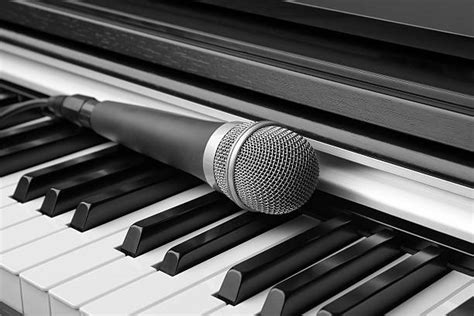 Piano Microphone Stock Photos, Pictures & Royalty-Free Images - iStock