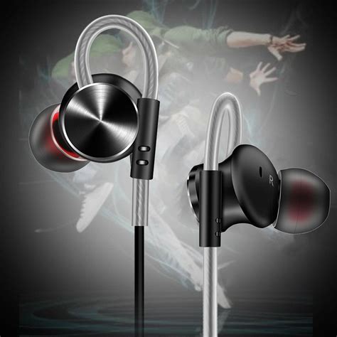 Wired Earbuds with Mic Volume Control, Stereo Bass