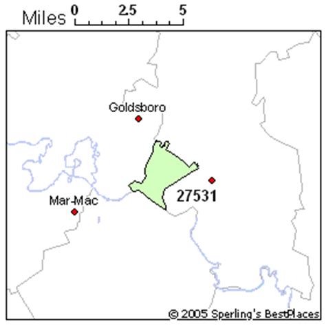 Best Place to Live in Goldsboro (zip 27531), North Carolina