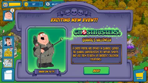 Family Guy The Quest for Stuff: Halloween Event | Cuteek