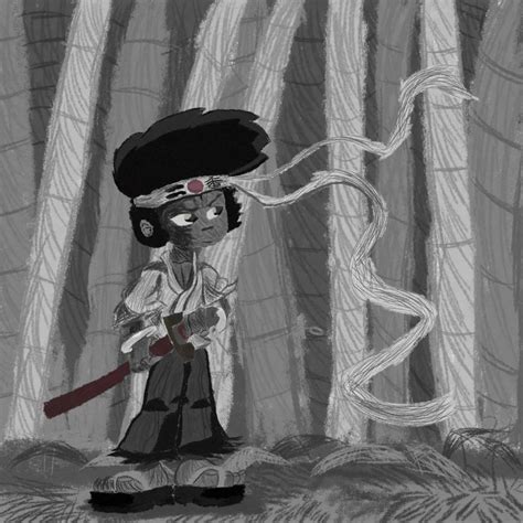 Huey Freeman as Afro Samurai by ACT83 on DeviantArt