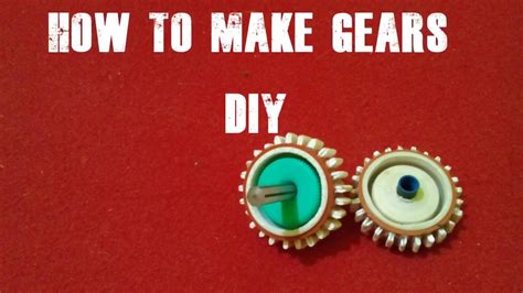 how to make gears for diy projects easily without any machine tools - YouTube