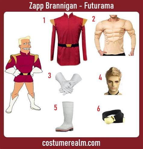 How To Dress Like Zapp Brannigan Costume Guide For Halloween