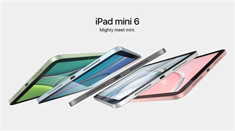 New iPad mini 6 Concept Shows All Possible Colors and What We Can Expect Next Month