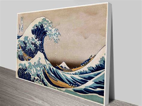 Framed Hokusai The Great Wave Off Kanagawa Print - vrogue.co