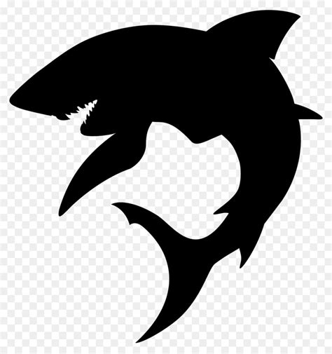 Shark Silhouette Clip art - shark png download - 1075*430 - Free Transparent Shark png Download ...