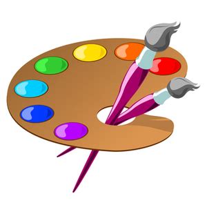 Artist Palettes Clipart | Free Images at Clker.com - vector clip art ...