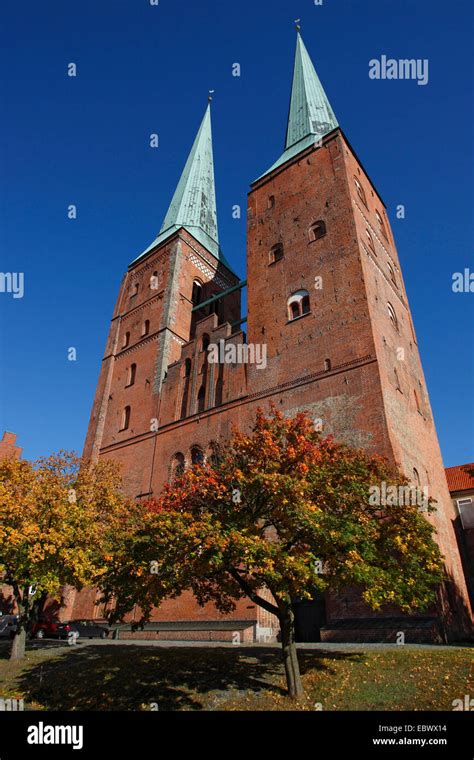 Luebeck Cathedral, Germany, Luebeck Stock Photo - Alamy