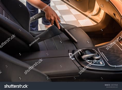 Cleaning Interior Car Vacuum Cleaner Car Stock Photo 1446797828 ...