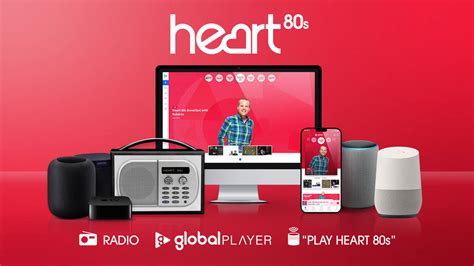 How to listen to Heart 80s, DAB, Global Player and smart speaker - Heart