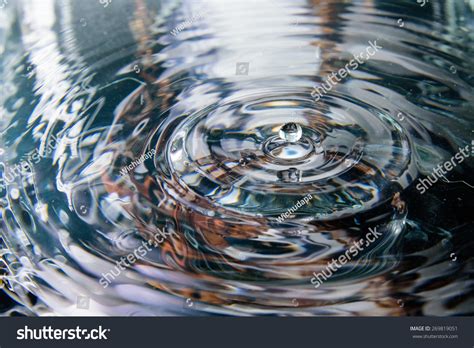 Water Reflection Water Drop Background Stock Photo 269819051 | Shutterstock