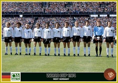 Fan pictures - 1974 FIFA World Cup West Germany. West Germany team