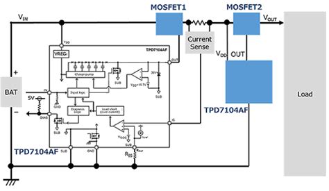 Single-Output High-Side N-Channel Power MOSFET Gate Driver Application and Circuit of the ...