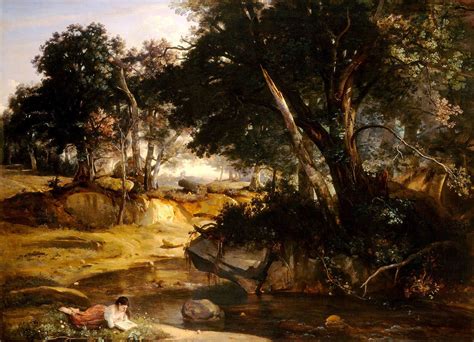 Reading and Art: Jean Baptiste Camille Corot | Barbizon school ...