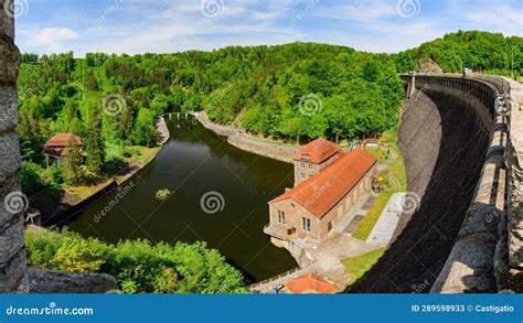 The Pilchowice Dam on the Bobr River, the Highest Stone-arch Dam and ...