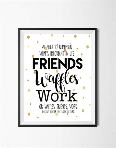 Leslie Knope Waffle Quote : Leslie Knope, Typography Print, Parks and Recreation ... : 1.when ...