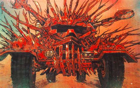 The Mad Max Artbook is So Shiny, So Chrome | Mad max, Concept art, Mad max fury road