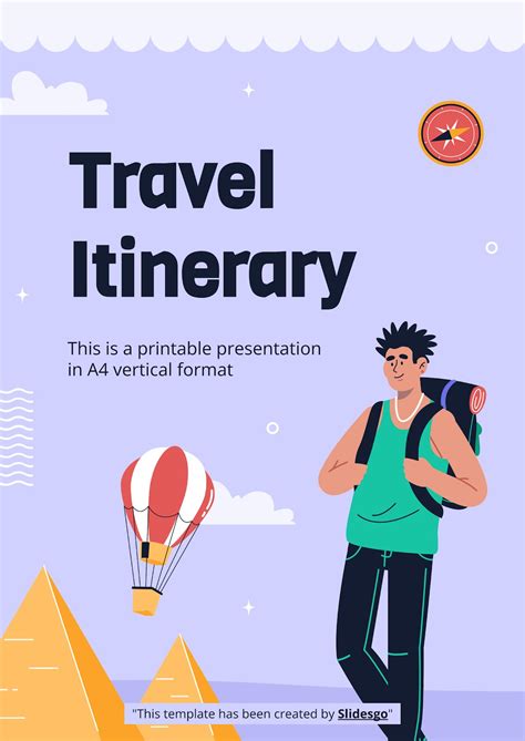 Travel Itinerary Template Powerpoint Free - Infoupdate.org