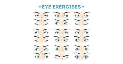 10 Eye Exercises To Improve Eyesight