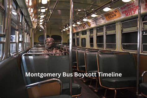 Montgomery Bus Boycott Timeline - Have Fun With History