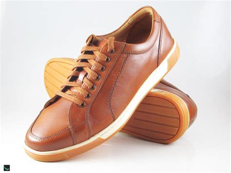 Men's Leather Sneakers - 4499 - Leather Collections On Frostfreak.com