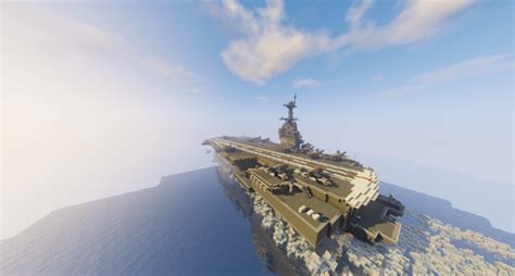 Aircraft Carrier Minecraft Map