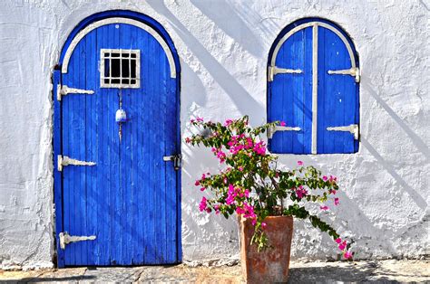 Free Images : house, wall, shed, spring, color, chapel, pink flower ...