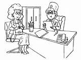 Coloriage Infirmière Et Docteur  Télécharger Imprimer Gratuit Sur sketch template