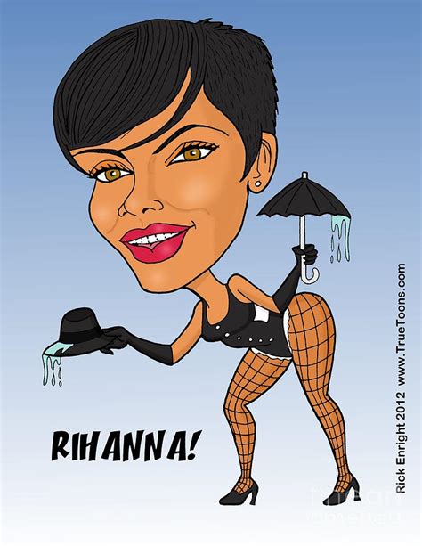 Rihanna Cartoon Drawing