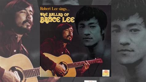 Robert Lee - Sings ...The Ballad Of Bruce Lee - YouTube