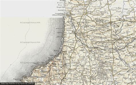 Historic Ordnance Survey Map of Widemouth Bay, 1900