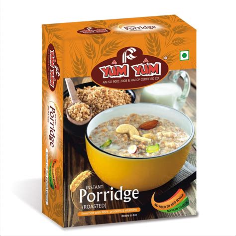 Buy YUM YUM High Fiber Instant Roasted Porridge Honey Flavor with ...