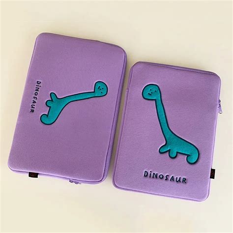 Cute Dinosaur Laptop Sleeve Bag 11 13 15.6 Inch Laptop Tablet Case for Macbook Air A2337 Ipad ...