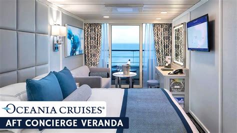 Oceania Regatta | Aft Concierge Veranda Stateroom Full Walkthrough Tour & Review | 4K - YouTube