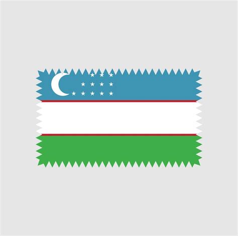 Uzbekistan Flag Vector Design. National Flag 6997035 Vector Art at Vecteezy