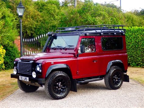 Used Red Land Rover Defender for Sale | Essex