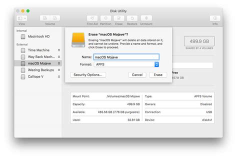 Best way to formate mac external drives - fcaca