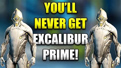 Excalibur Prime Will Never Return To Warframe! Not This Tennocon Not ...