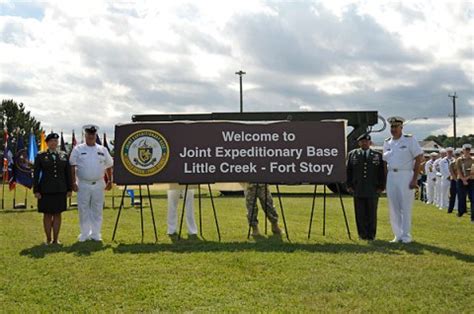 Joint Expeditionary Fort Story Naval Base Little Creek, VA ...