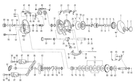 team daiwa advantage schematics | most complete fishing reels schematics