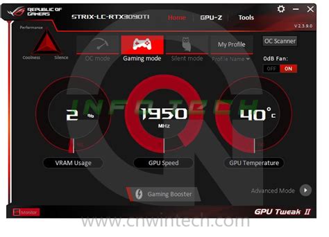 Comprehensive Review ASUS ROG Strix LC GeForce RTX 3090 Ti OC Edition » CnwinTech