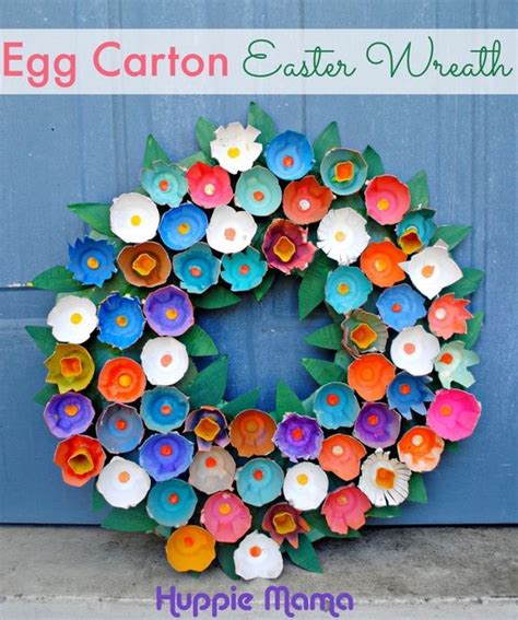 Egg-cellent upcycle: Make spring decor with these egg carton crafts.