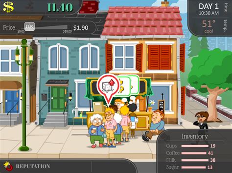 🕹️ Play Coffee Shop Simulation Game: Free Online Cafe Calypso Coffee ...