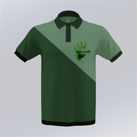 T-SHIRT Design (Light Green) – Hunger No More