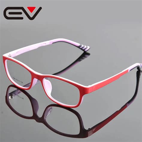 Unisex Prescription Lens Computer Eyeglasses TR90 Optical Glasses Myopia Full Frame Eye Glasses ...